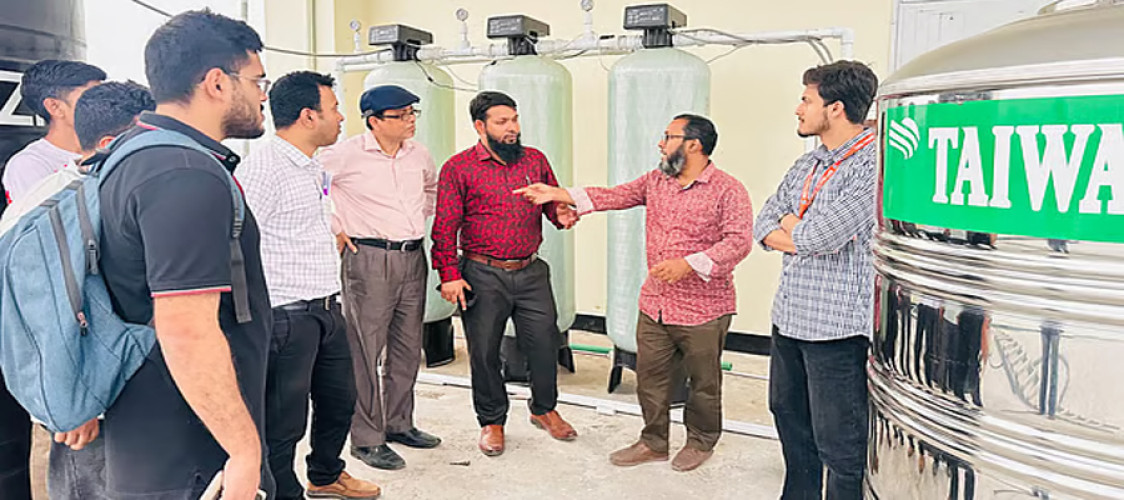 Water treatment plant in Ruet begins trial operation, iron-free water will be available